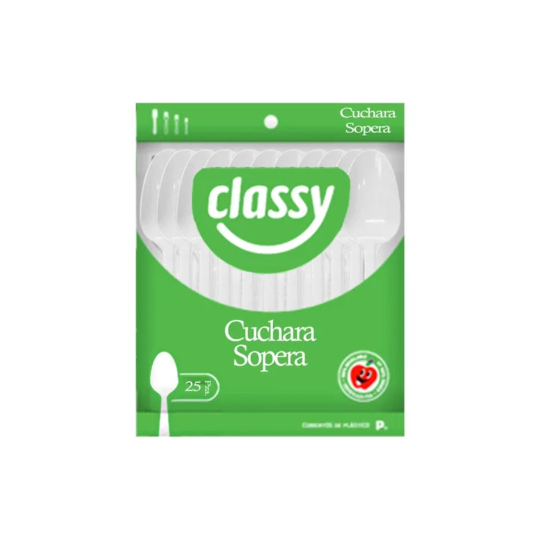 Cuchara Classy Sopera  25 Pz (40)