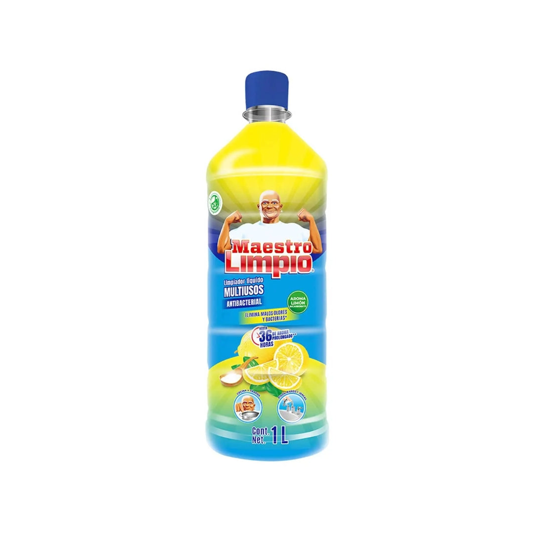 Limpiador De Baño Maestro Limpio Limon Bicarbonato 1.1 kG (12)