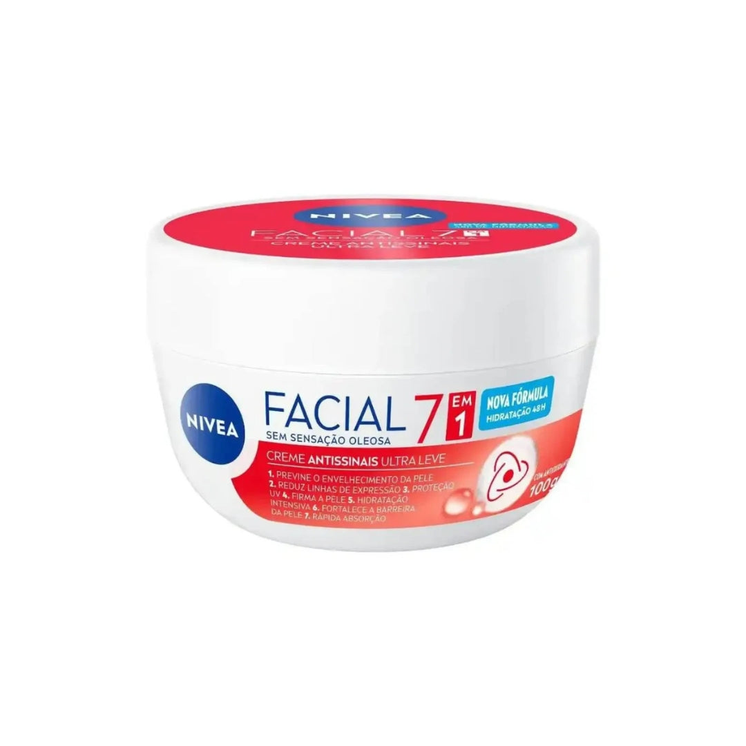 Crema De Tocador Nivea 7 En 1 Anti-Arrugas 200 Ml (12)