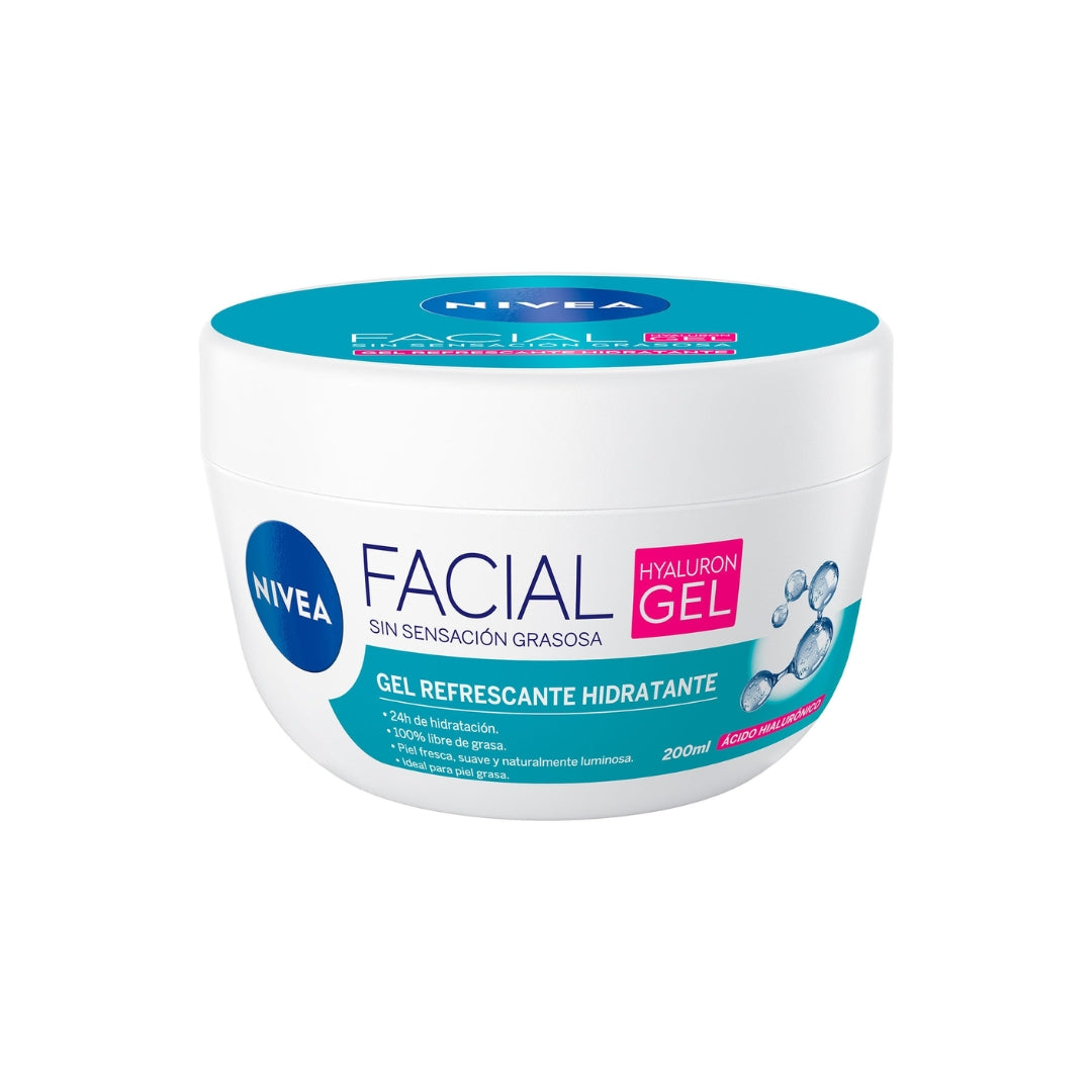 Crema De Tocador Nivea Gel Hidratante 200 Ml (12)
