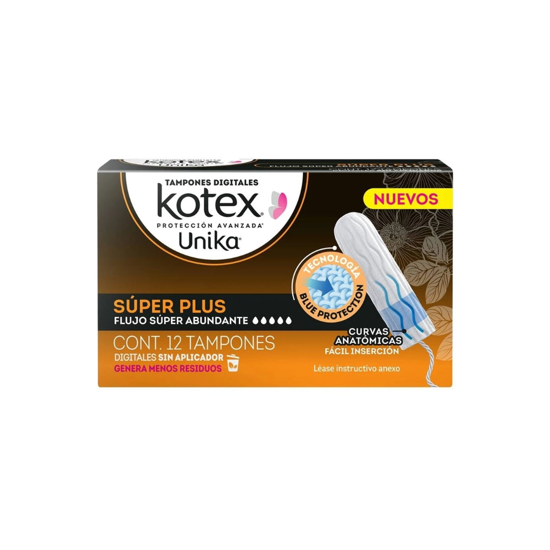 Toalla Femenina Kotex Tampones Digitales Super Plus 12 Pz (16)