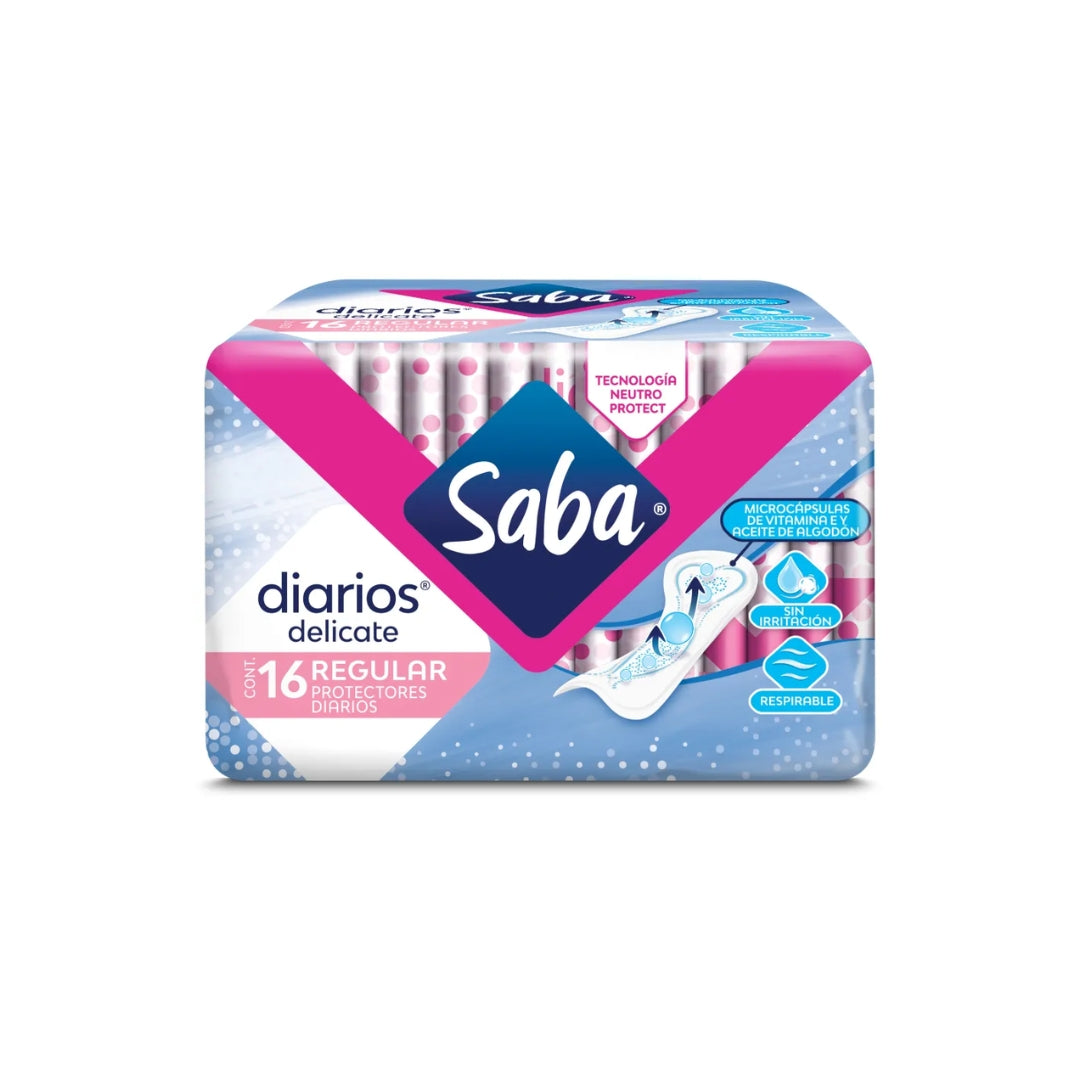 Panty Saba Diarios Delicate 16 Pz (24)