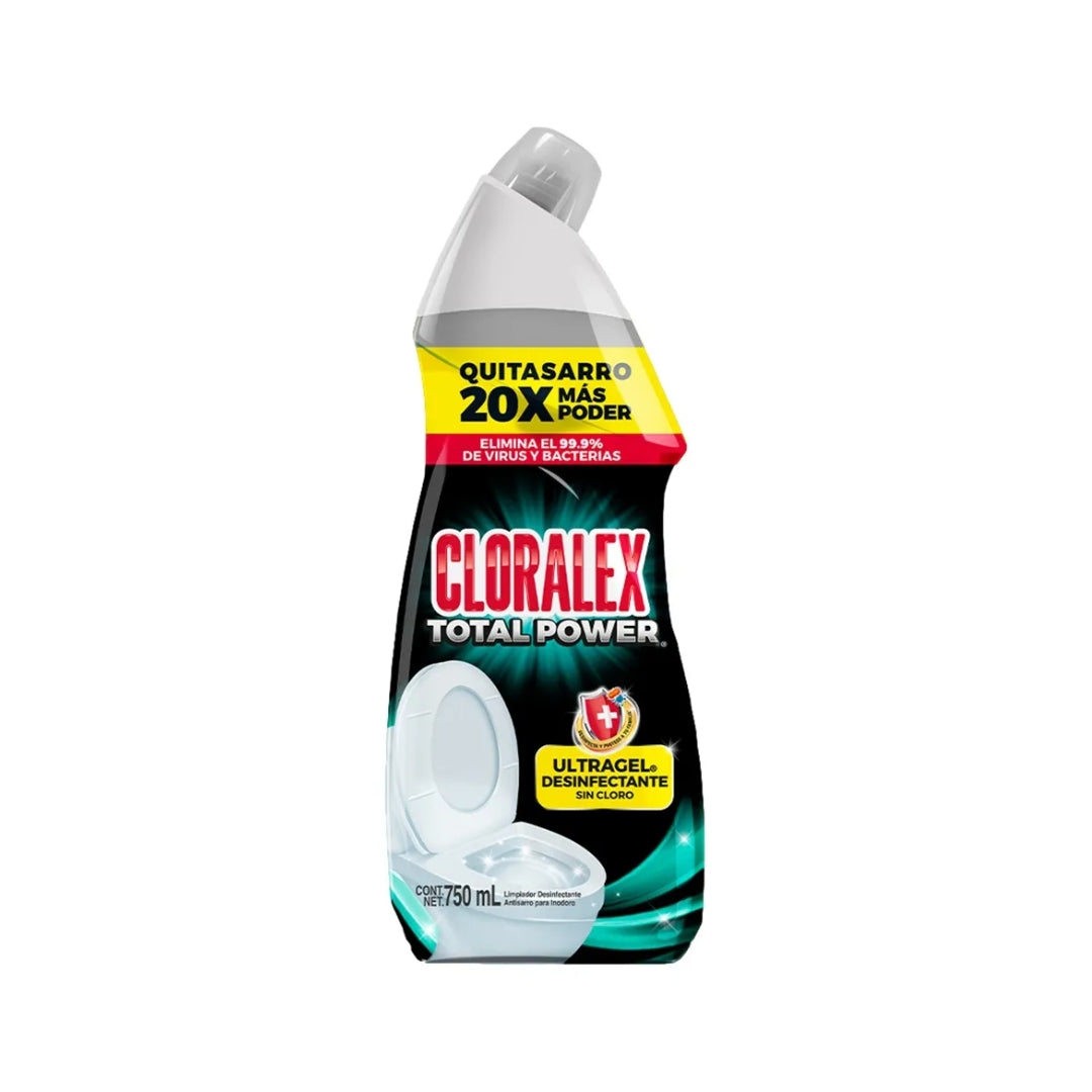 Limpiador De Baño Cloralex Total Power 750 Ml (12)