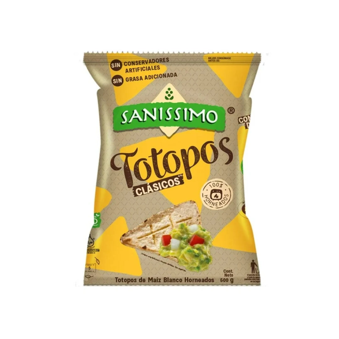 Totopos Sanissimo Horneados 500 Gr (1)