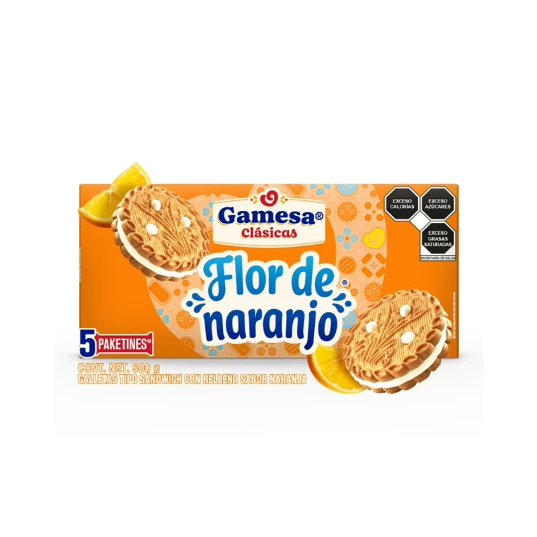 Galletas Gamesa Flor De Naranjo 500 GR (12)