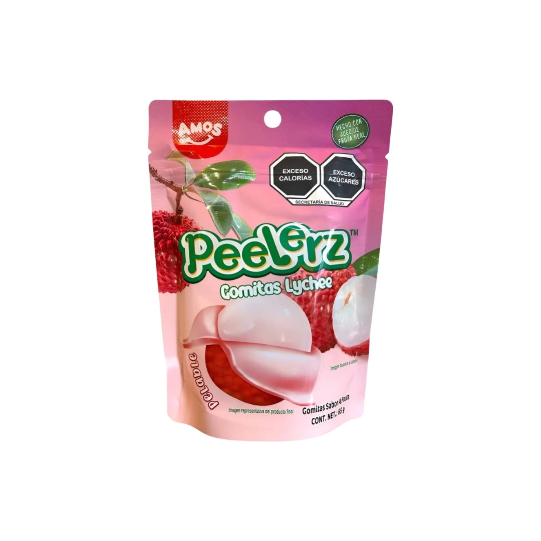 Dulces Pieza Peelerz Gomita Lichi 65 Gr (48)