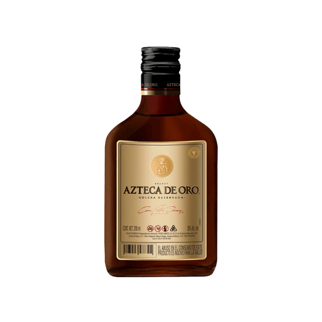 Brandy Azteca De Oro Solera Reservas 200 Ml (1)