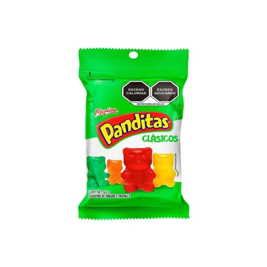 Dulces Pieza Ricolino Panditas Clasicos 65 Gr (6)