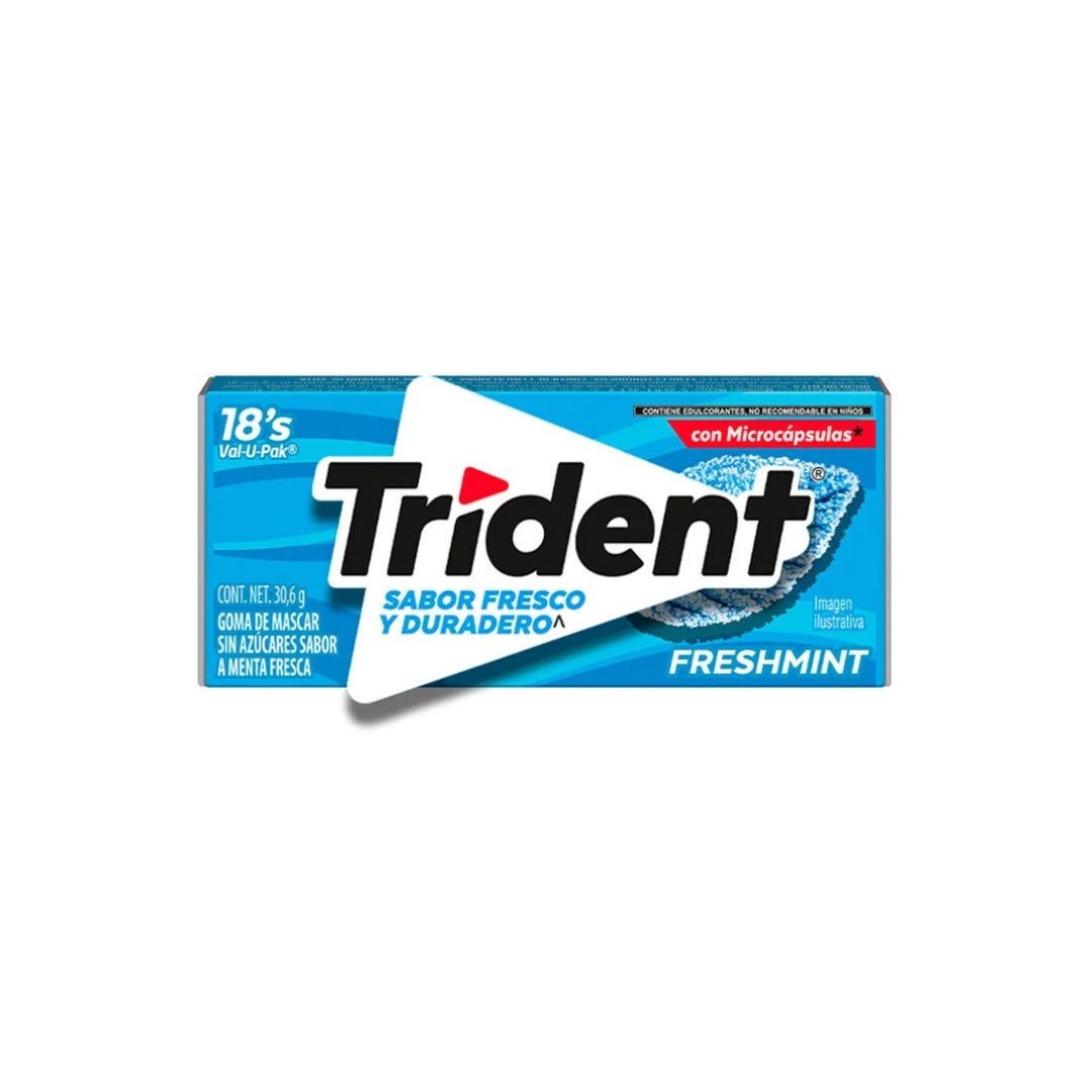Dulces Pieza Trident Freshmix 30.6 Gr (12)