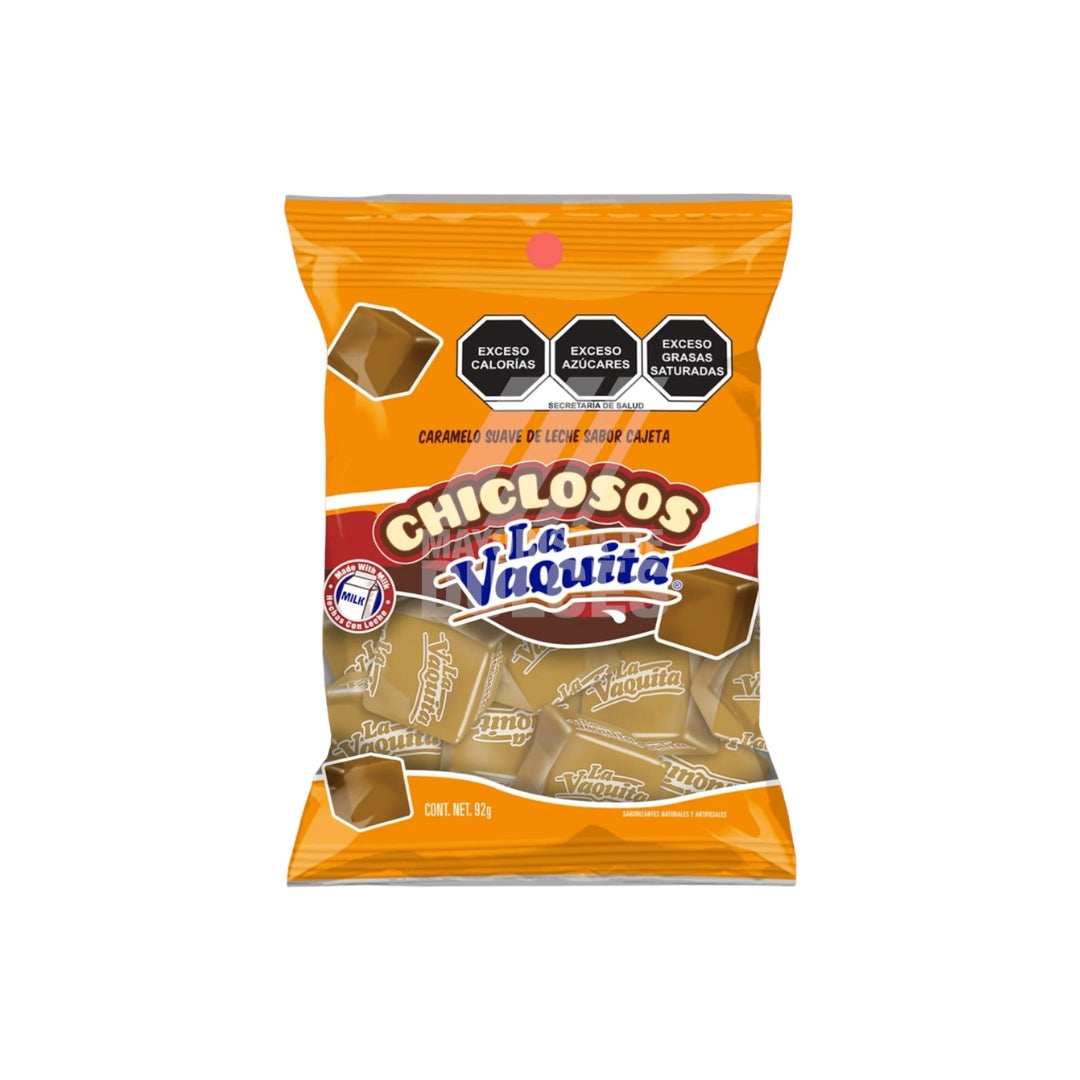 Dulces Pieza La Vaquita  Chicloso De Cajeta 9Gr