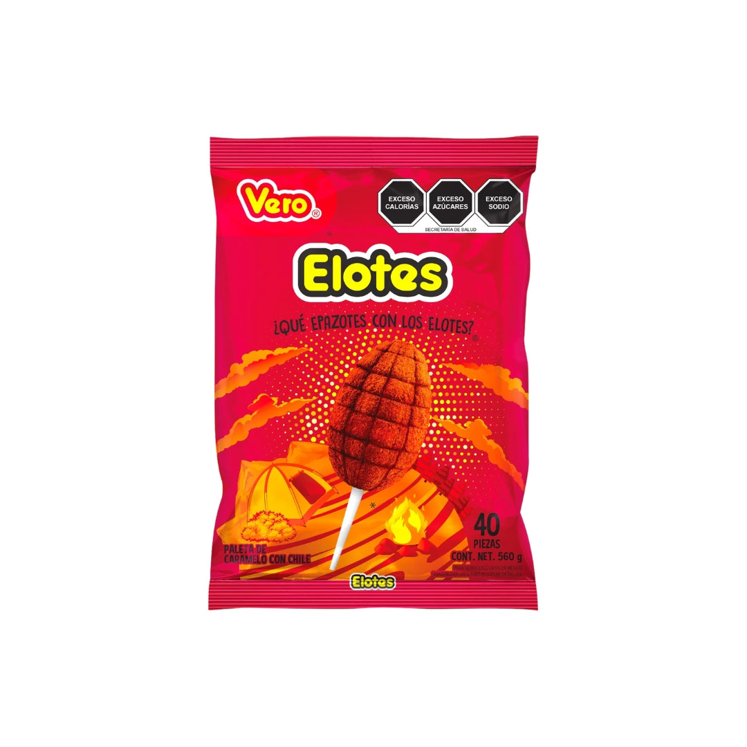 Dulce Pieza Vero Paleta Elotes 14 Gr Pz
