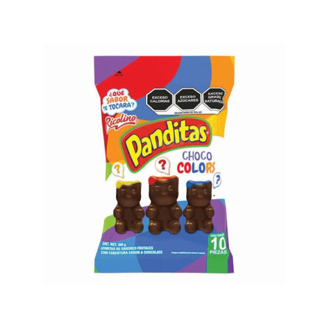 Dulce Ricolino Panditas Choco Colors 200 Gr