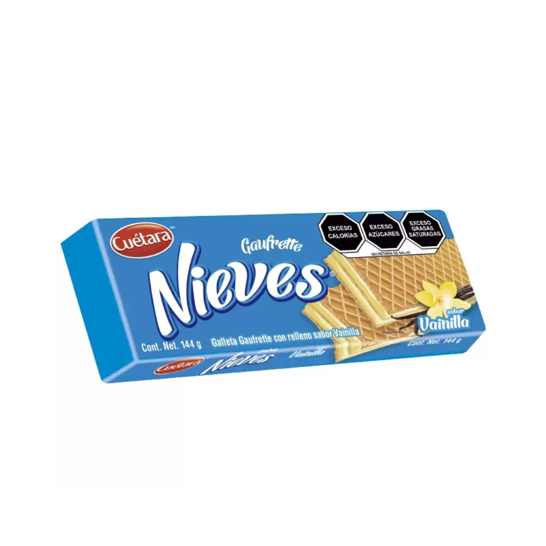 Galletas Cuetara Nieves Vainilla 144 Gr