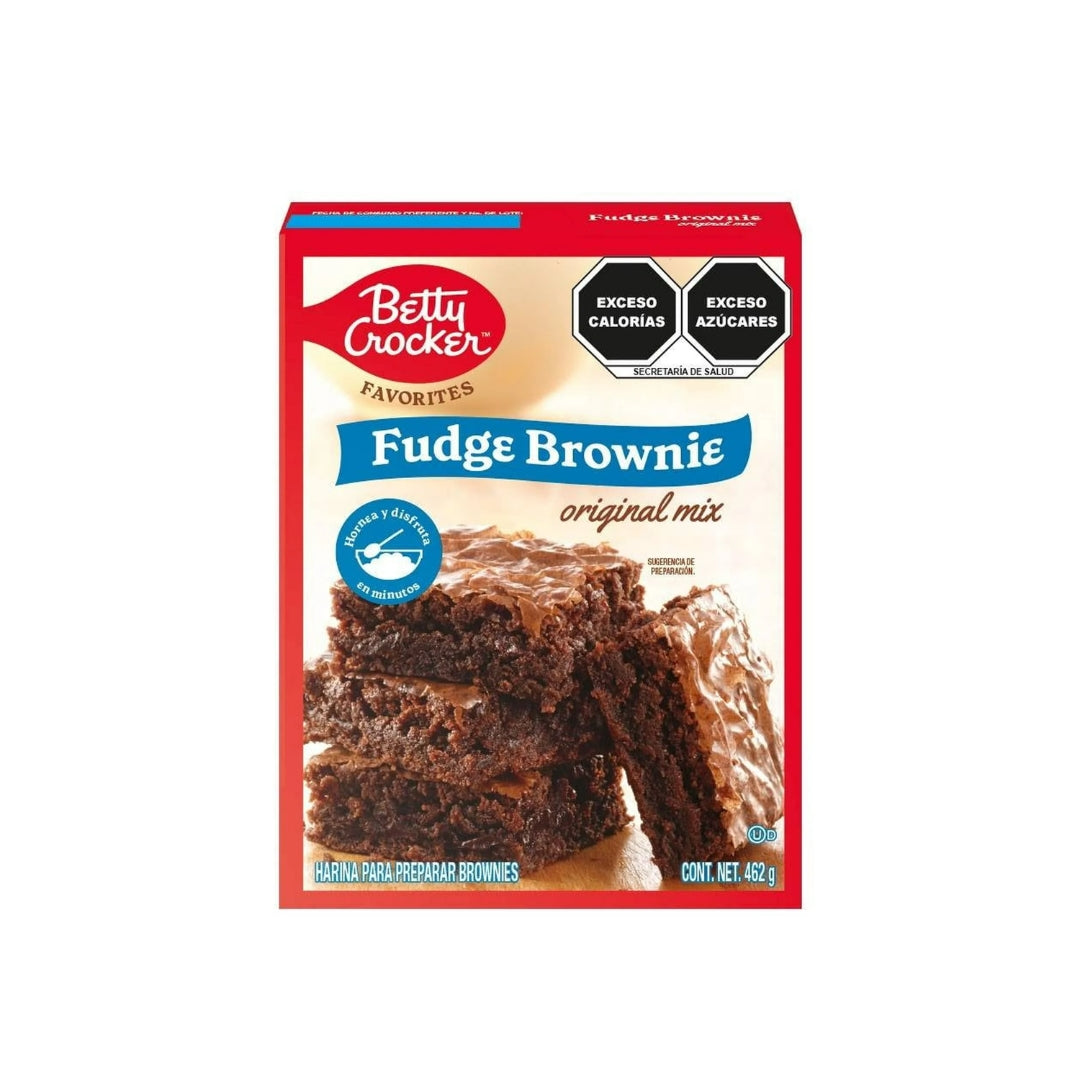 Harina Para Pastel Betty Crocker Fudge Brownie 462 Gr