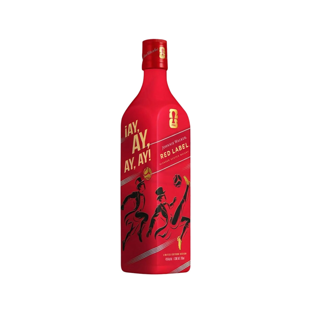 Whisky Johnnie Walker Red Label 700 Ml - Edicion Limitada