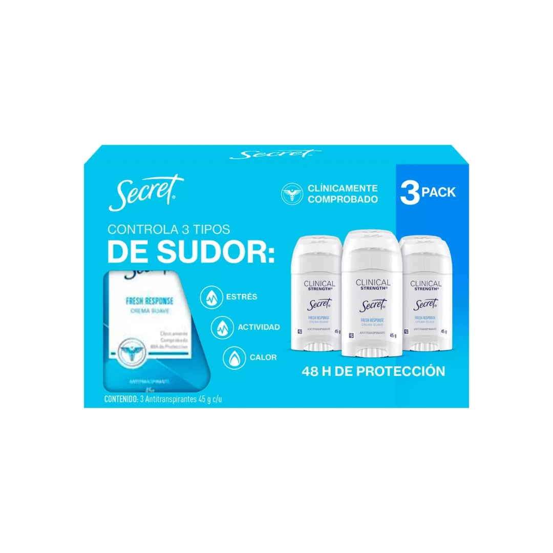 Desodorante Secret Crema Women Clinical 45 Gr (3)