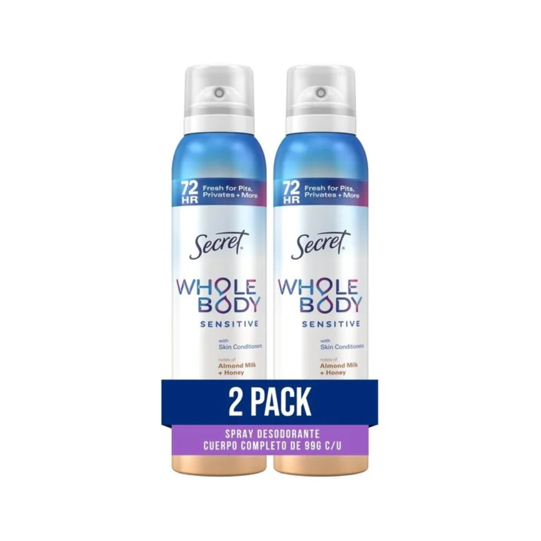 Desodorante Secret Aerosol Women Whole Body 99 Gr (2)