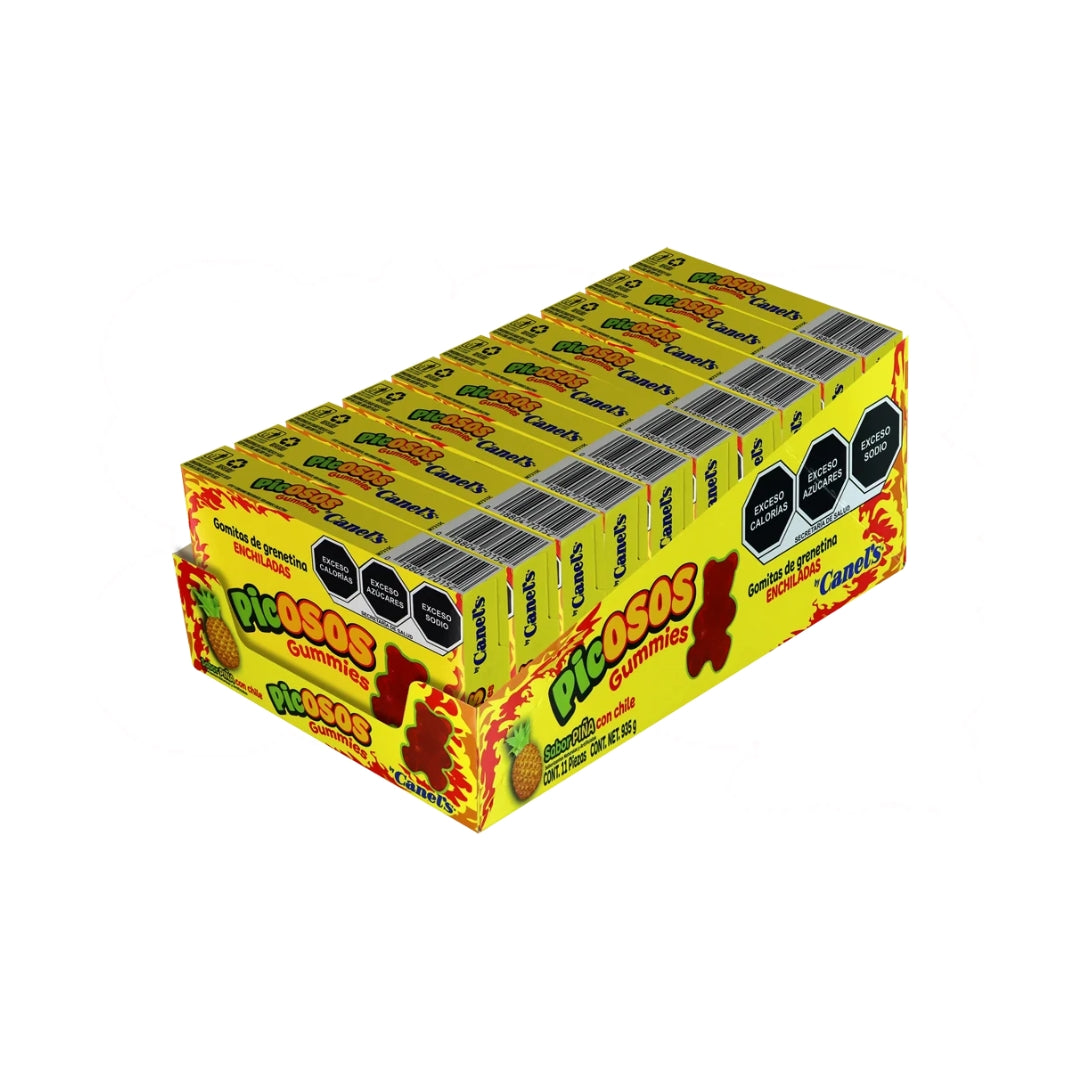 Dulces Pieza Canels Gummies Picosos Piña 85 Gr (11)