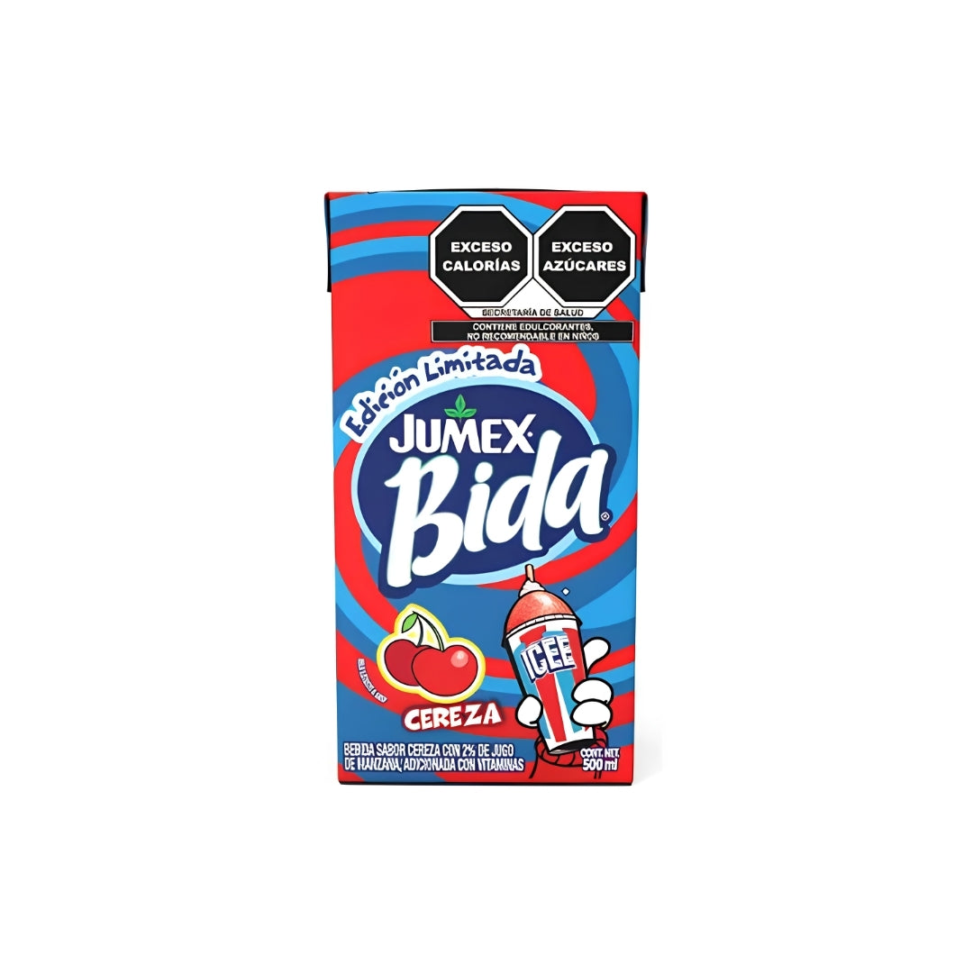Jugo Tetra Jumex Bida Icee Cereza 500 Ml (12)