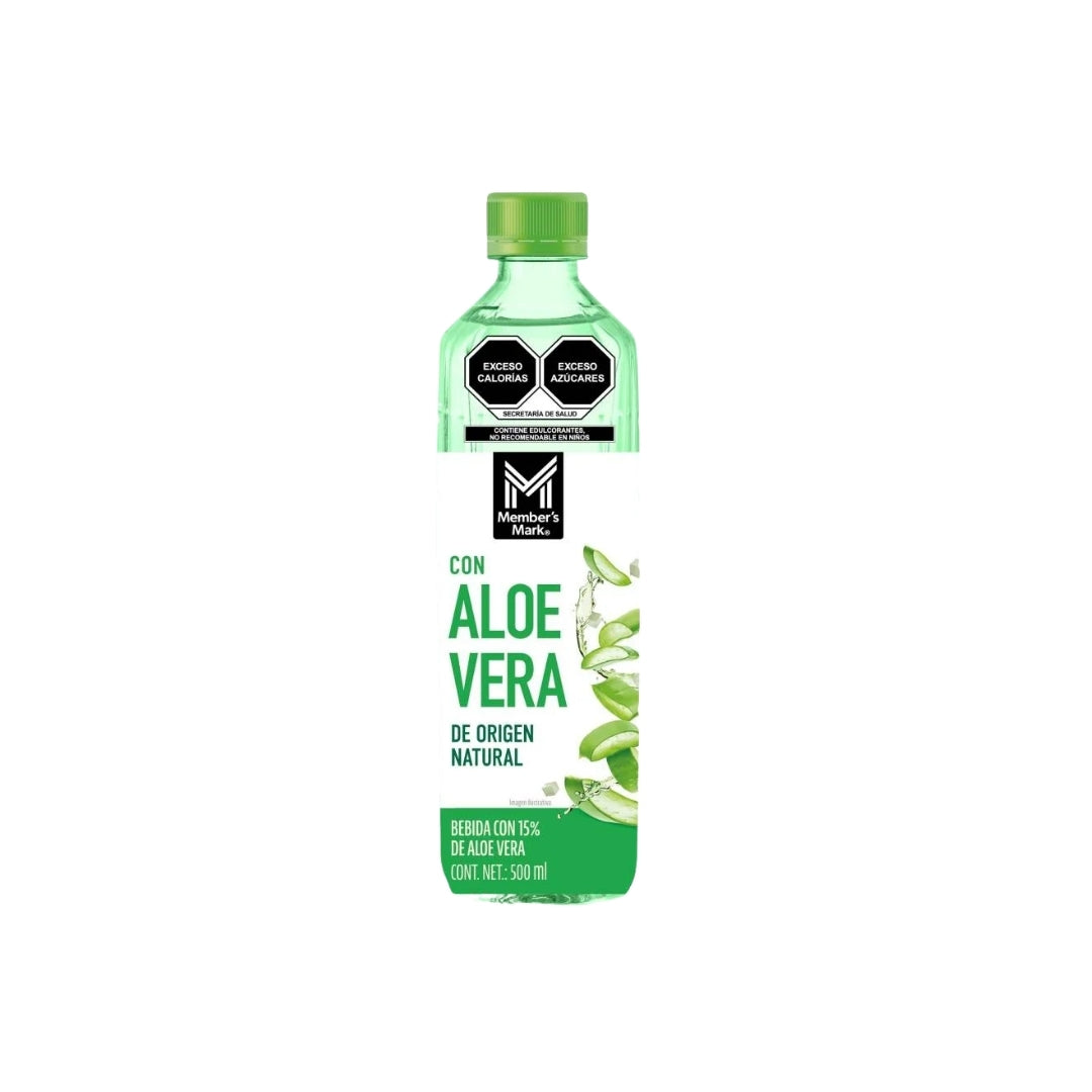 Jugo Botella Members Aloe Vera 500 Ml (12)