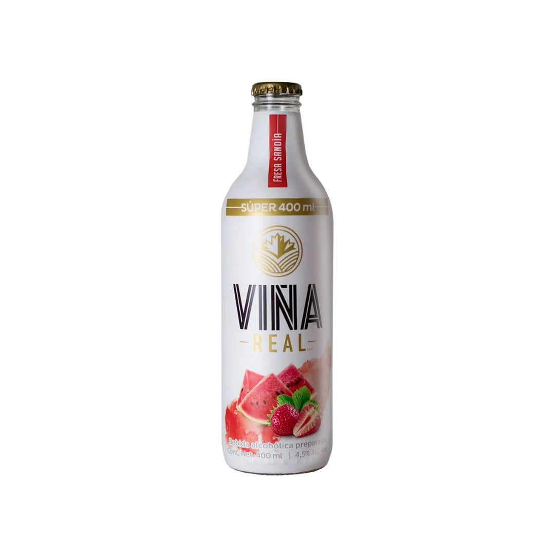 Bebida Alcoholica Viña Real Fresa Sandia 400 Ml (18)