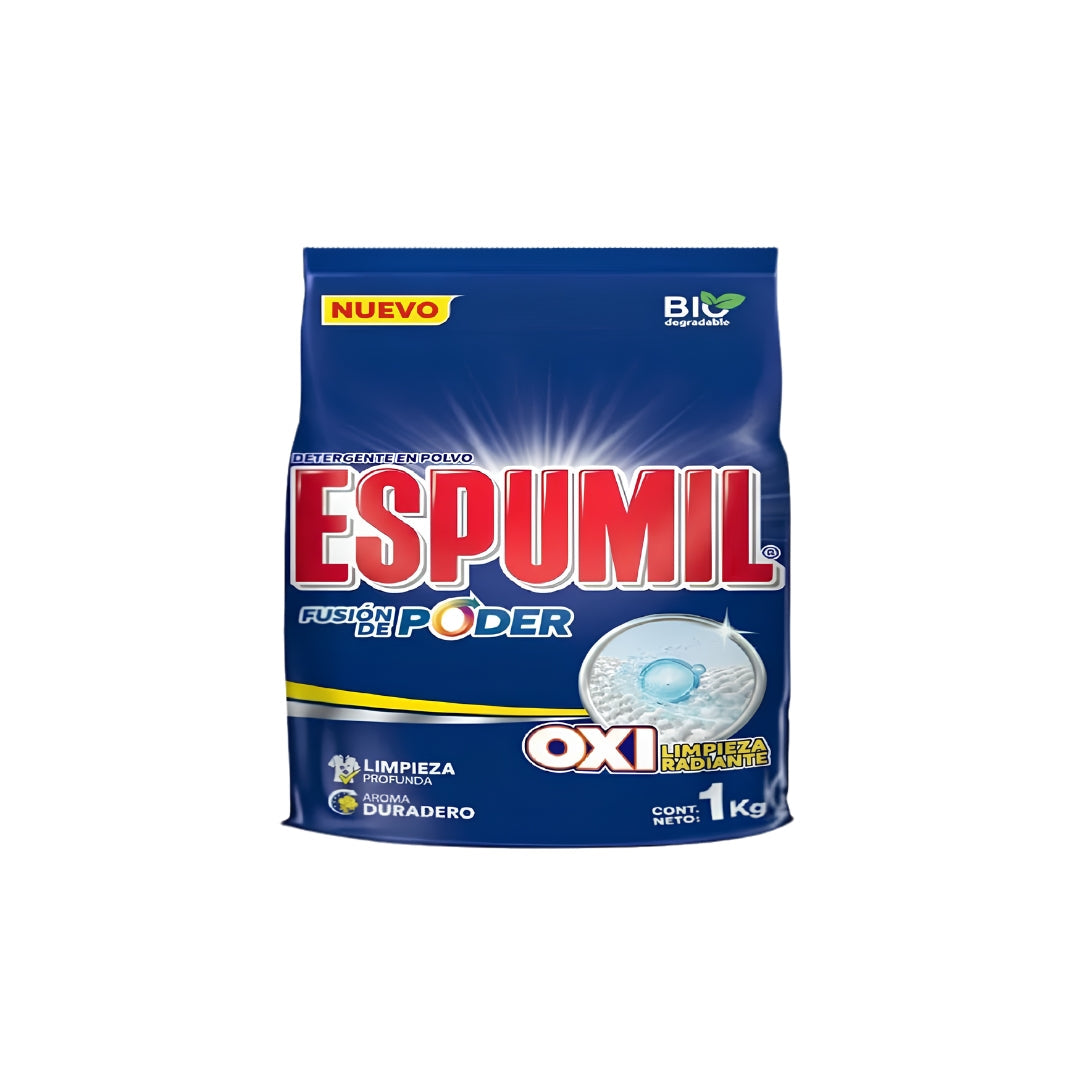 Detergente Ropa Espumil Oxi Limpieza Radiante 1 Kg (10)