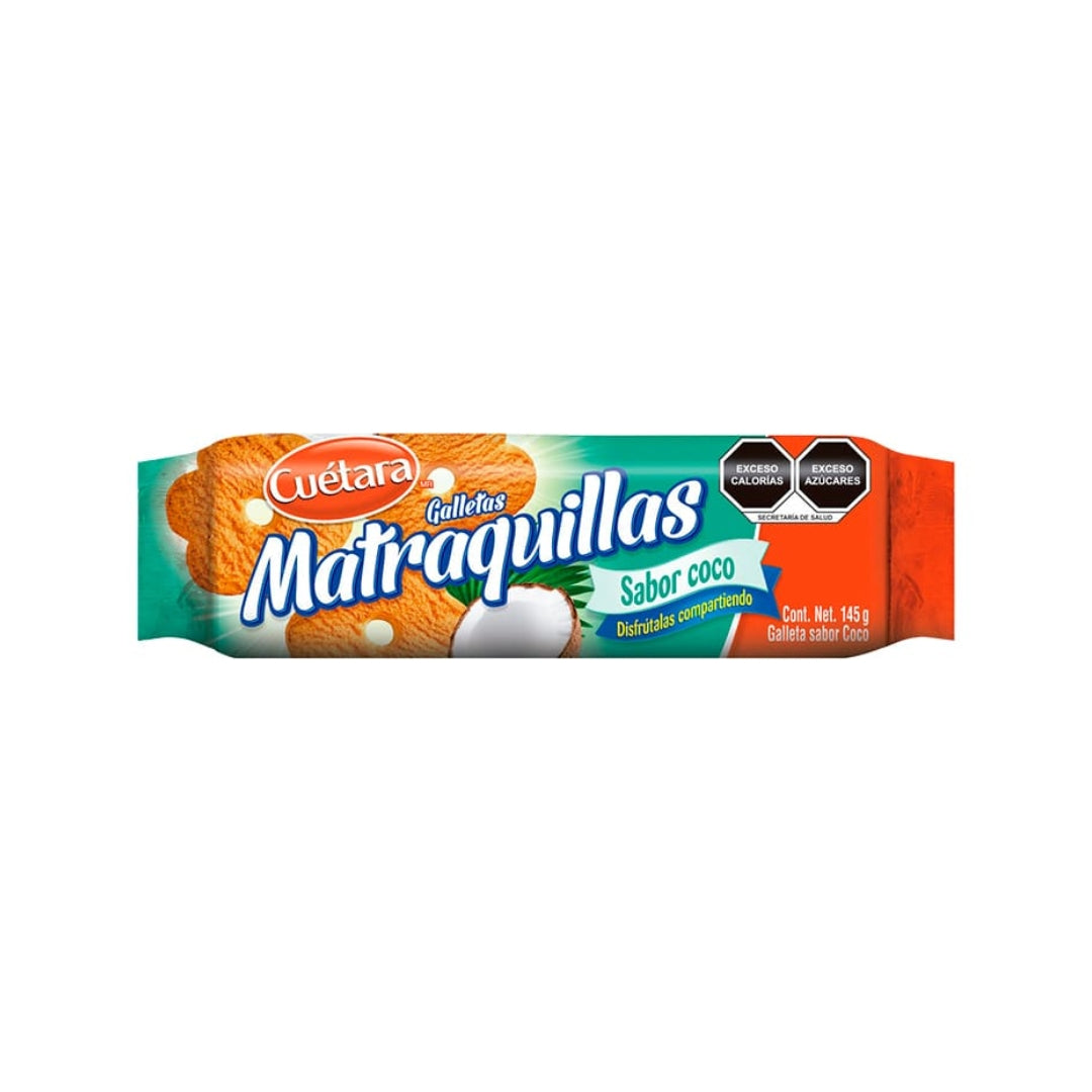 Galletas Cuetara Matraquillas Coco 145 Gr (20)