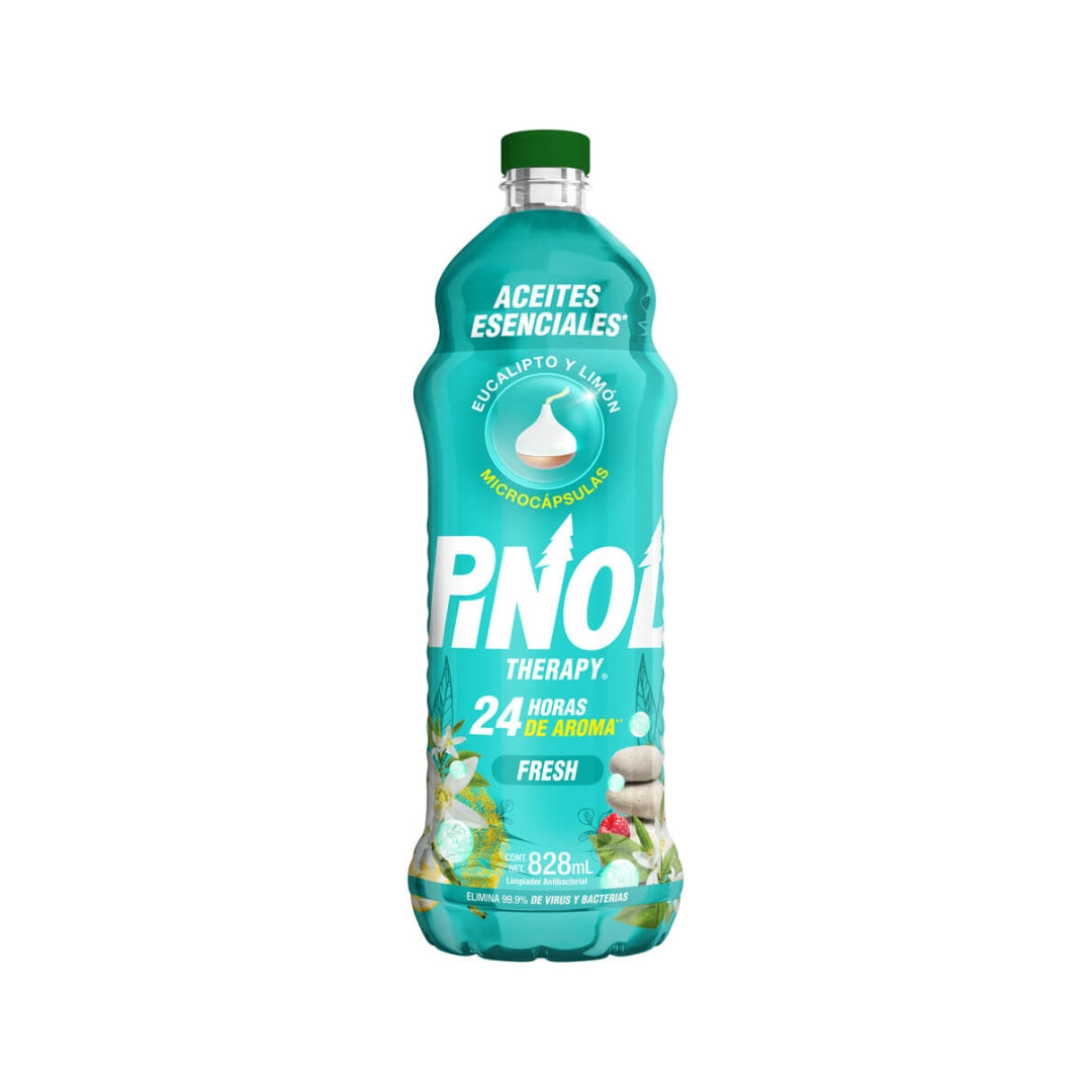 Limpiador De Piso Pinol Therapy Fresh 828 Ml (12)