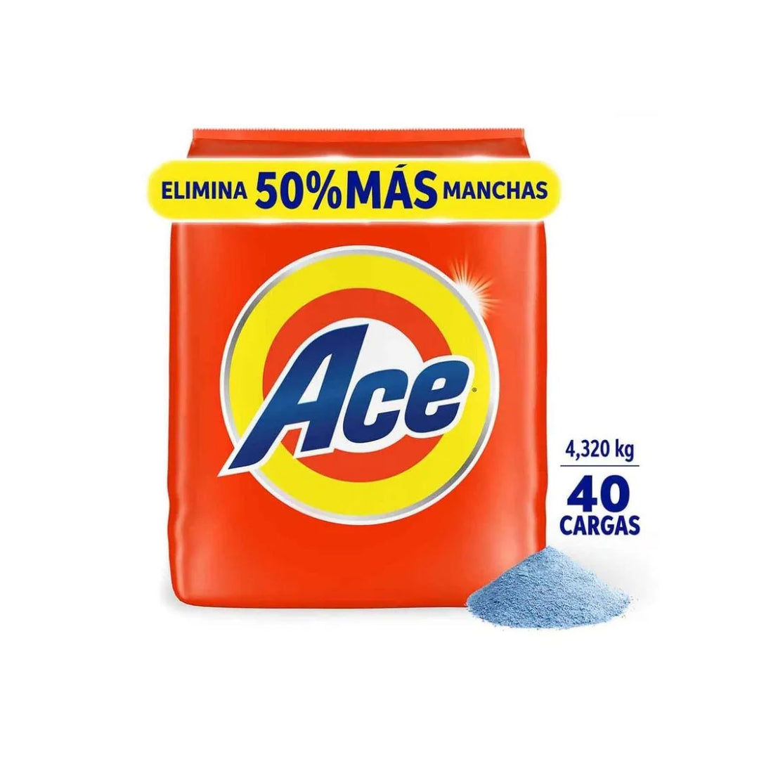 Detergente Ropa Ace Accion Instantanea 4.32 Kg (4)