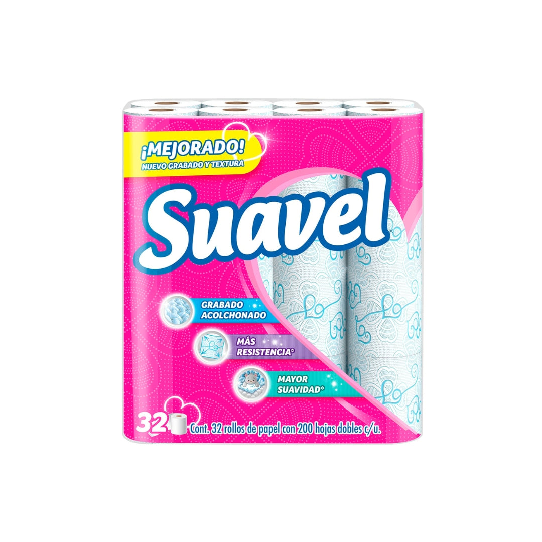 Papel Higienico Suavel 32 Pz (1)