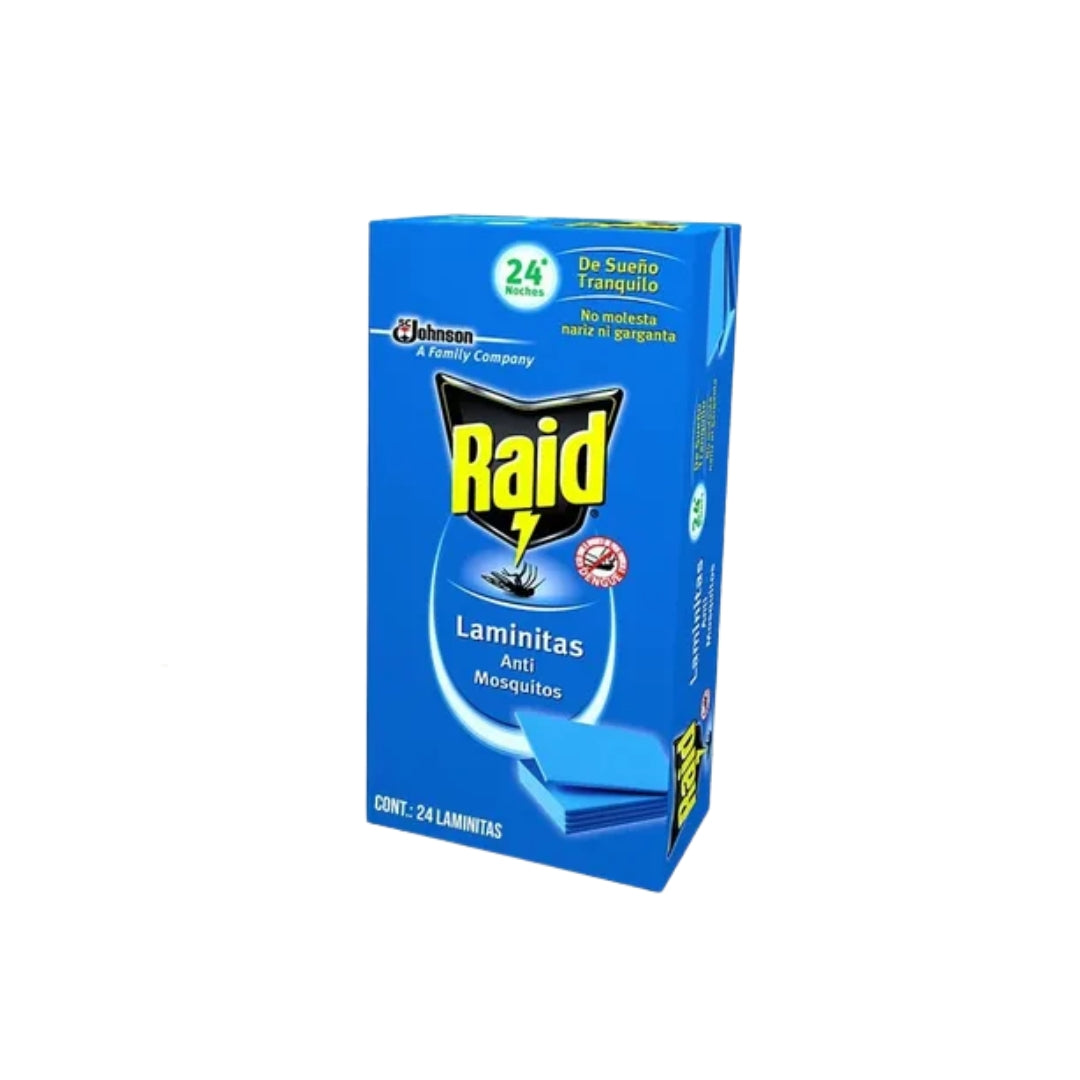 Insecticida Raid Laminitas 24 Pz (24)