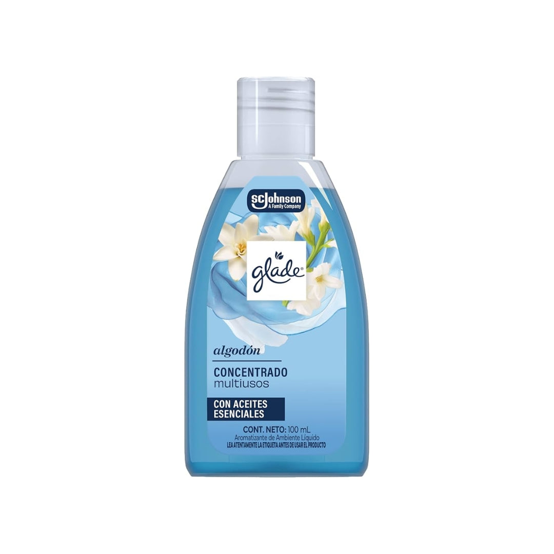 Aromatizante Glade Liquido Concentrado Algodon 100 Ml (12)