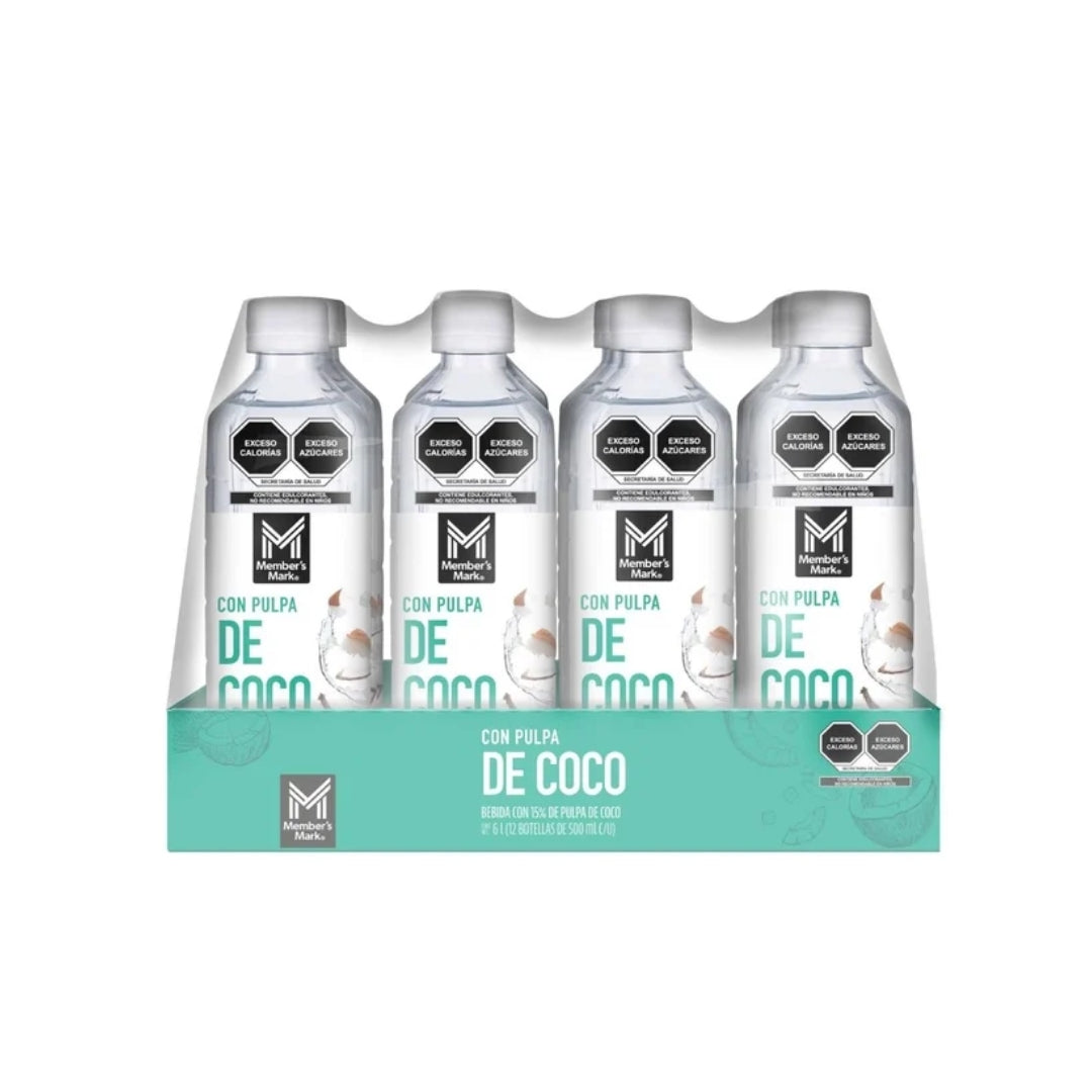 Jugo Botella Members Coco 500 Ml (12)