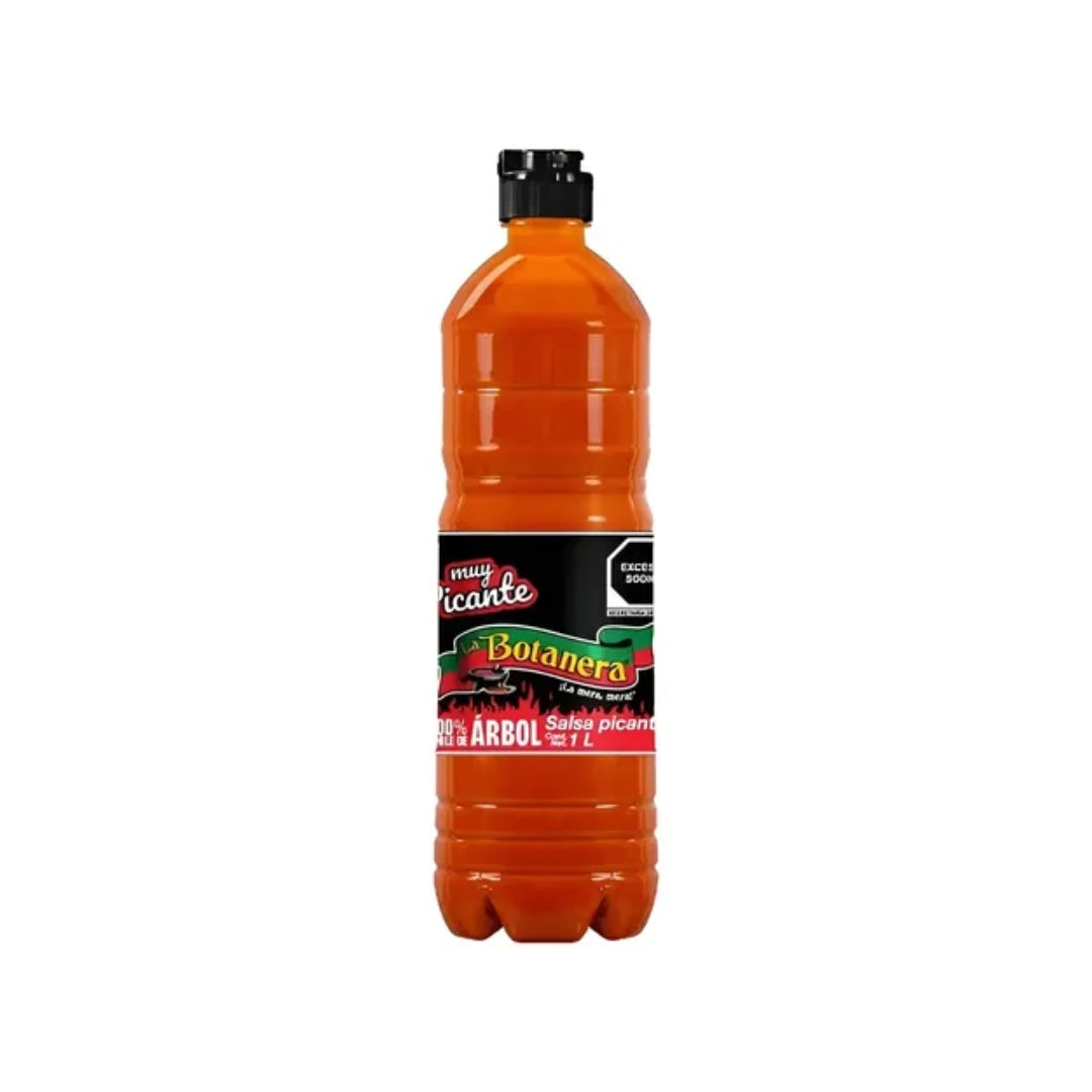 Salsa Picante Botanera Negra 1 Lt (12)
