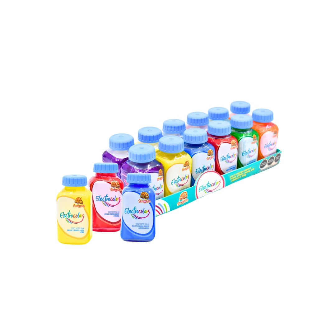 Dulce Pieza Tinajita Electrocolor Sabores 50 Ml (12)