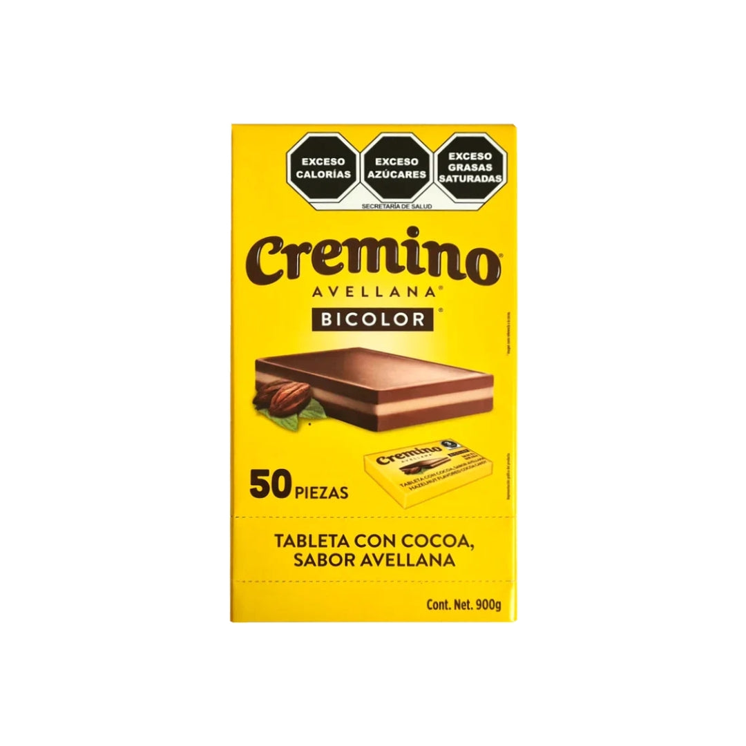 Chocolate Dulce Cremino Avellana 900 gr 50 Pz (1)