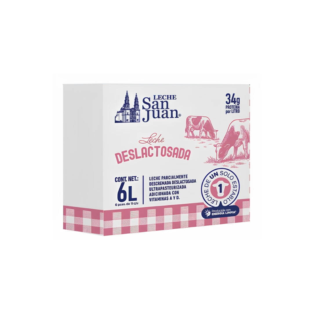 Leche Tetra San Juan Deslactosada 1 Lt (6)