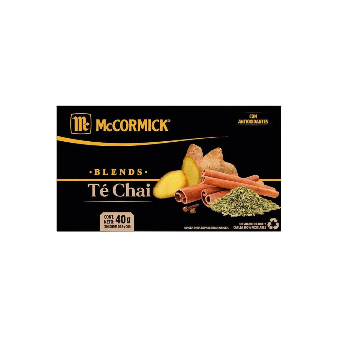 Te Mccormick Blends Chai 40 Gr (1)