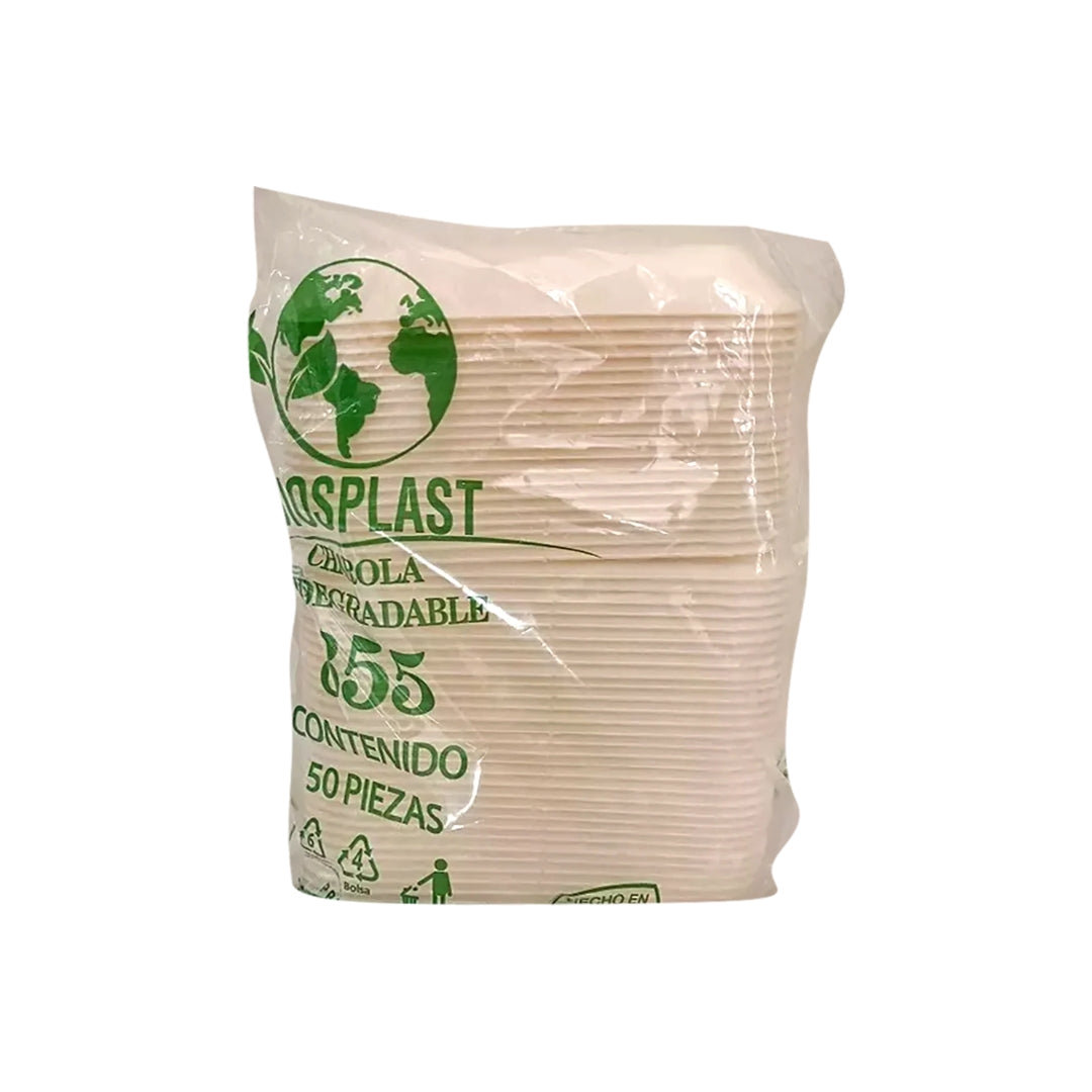 Charolas Termicas Bioplas #855 50 Pz (10)