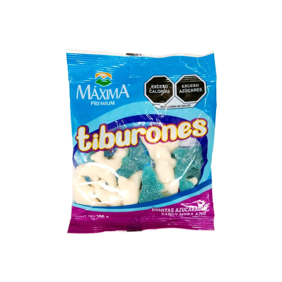 Dulces Pieza Maxima Gomita Tiburon 100 Gr (96)