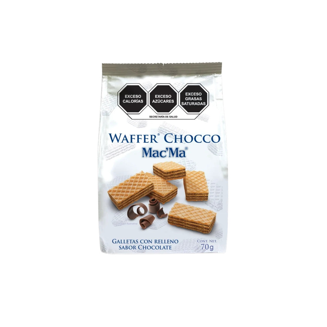 Galletas Wafer Macma Chocco 70 Gr Pz (16)