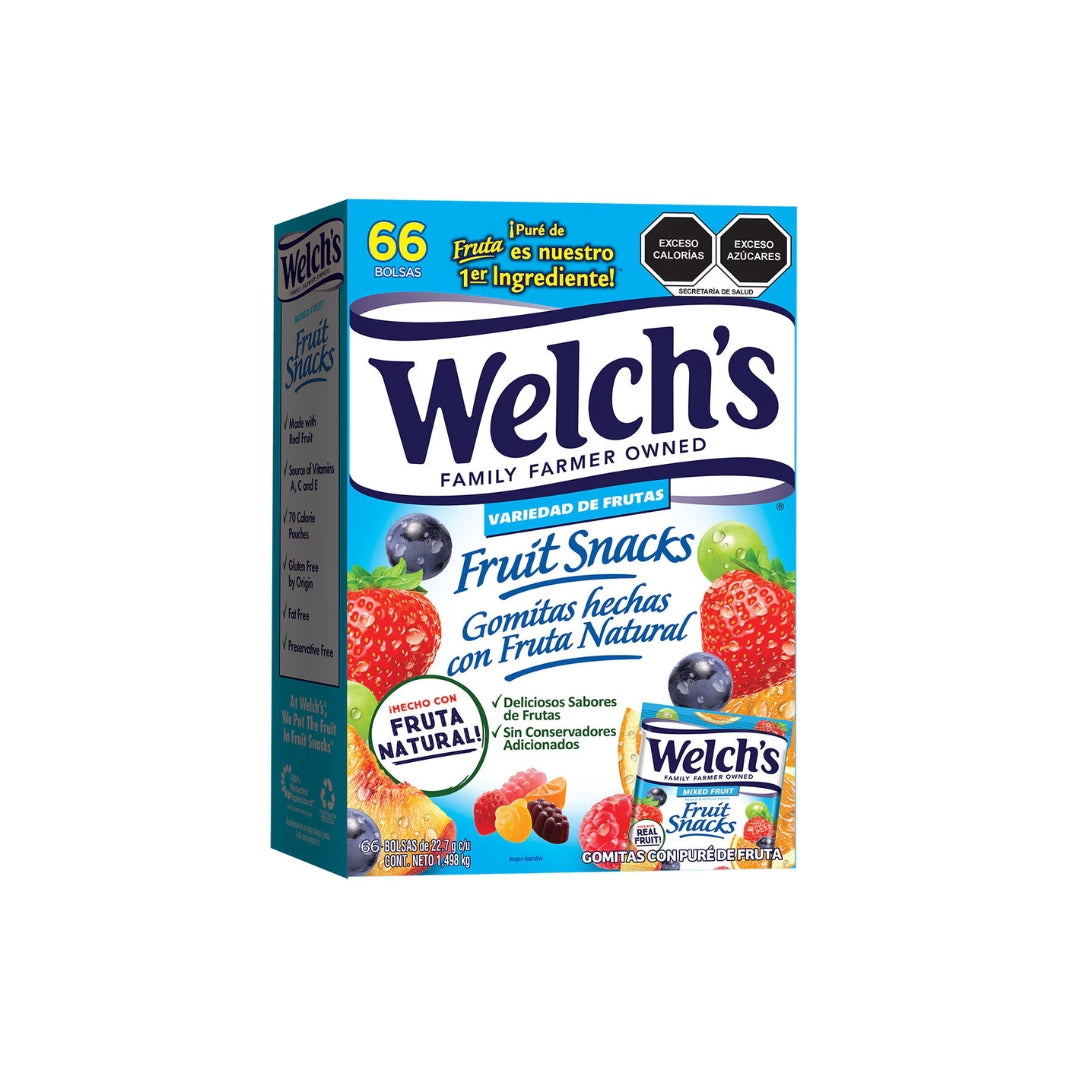 Dulces Pieza Welchs Gomita Fruit Snacks 22.7 Gr (66)