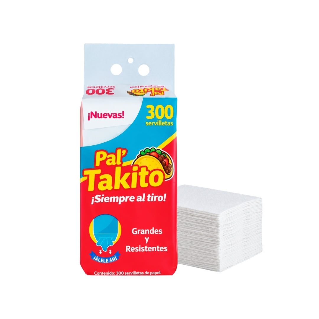 Servilletas Pal Takito 350 Pz (12)