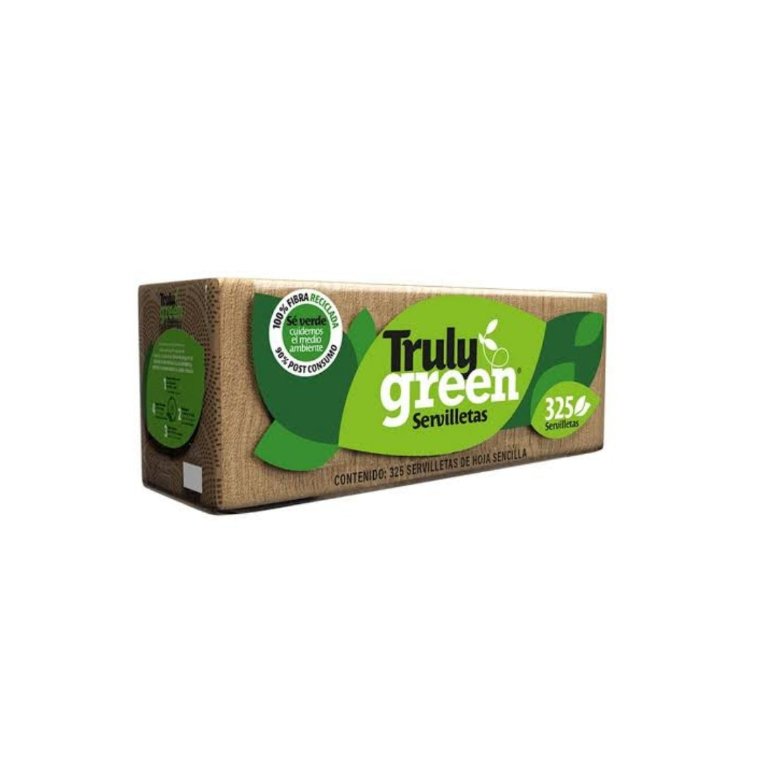Servilleta Truly Green 325 Pz (12)