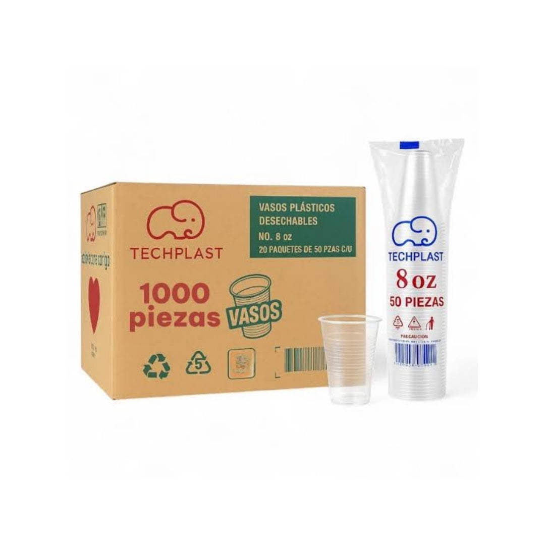 Vasos TechPlast #8 50 Pz (20)