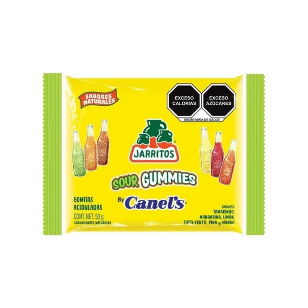 Dulces Pieza Jarritos Sour Gummies 50 Gr (20)