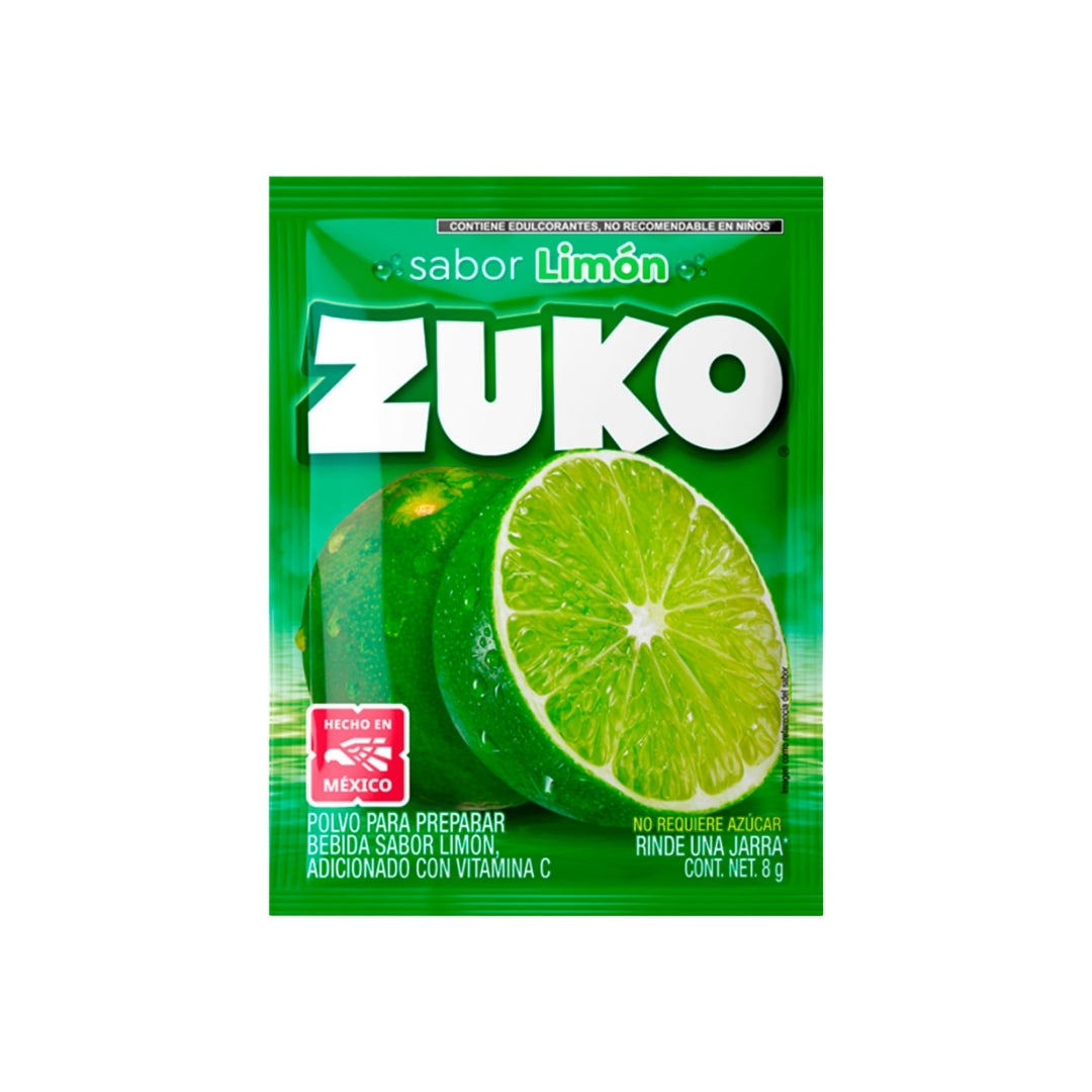 Bebida En Polvo Zuko Limon 8 Gr (96)