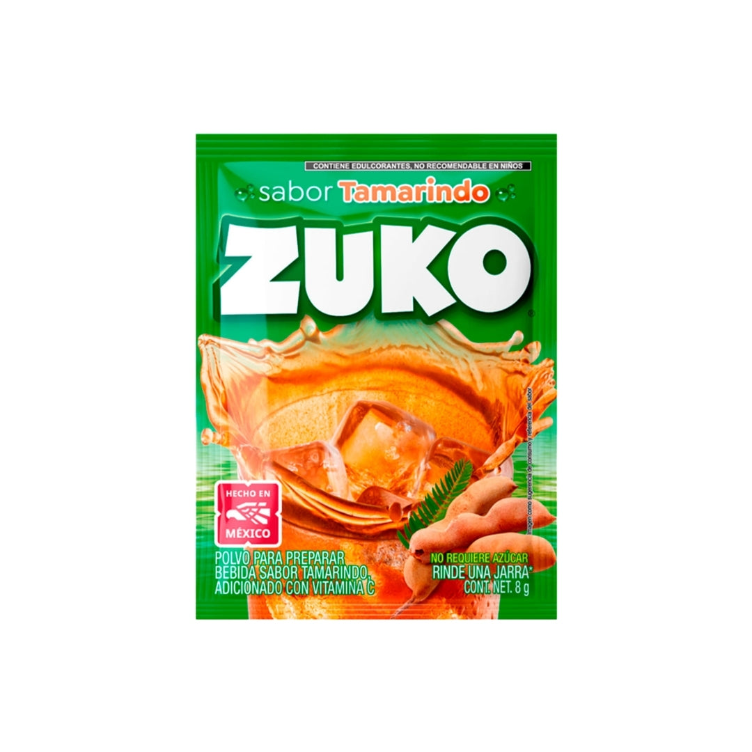 Bebida En Polvo Zuko Tamarindo 8 Gr (96)