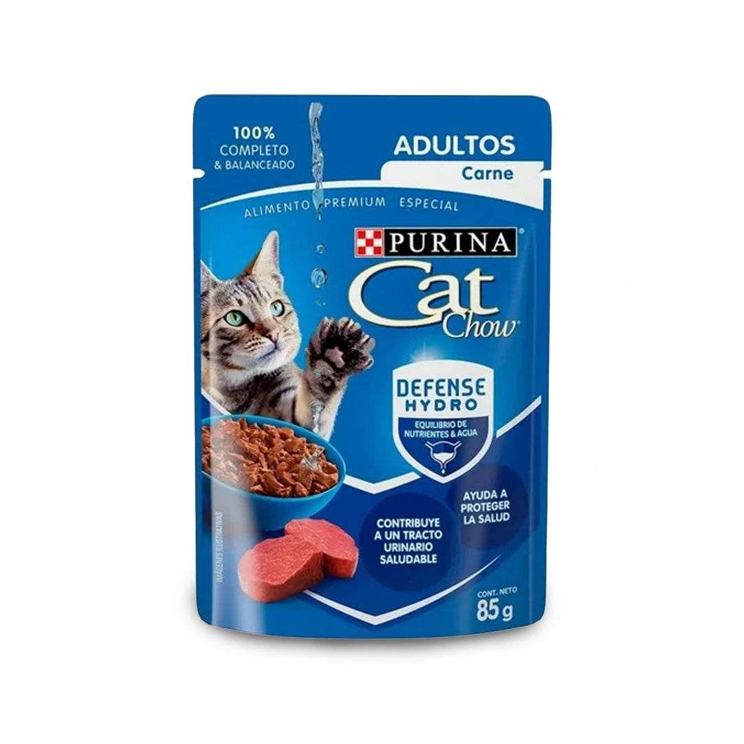 Alimento Gato Sobre Cat Chow Carne 85Gr