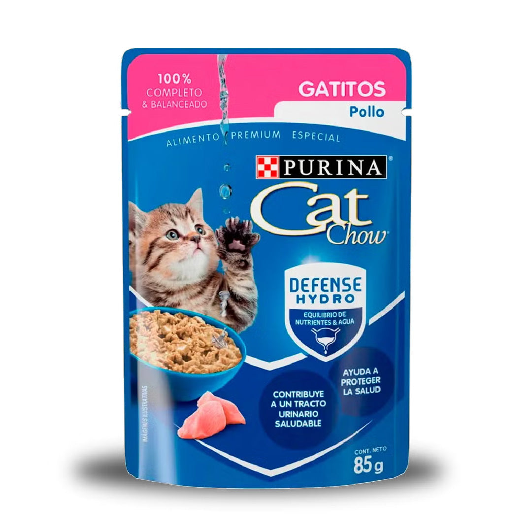 Alimento Gato Sobre Cat Chow Pollo 85Gr